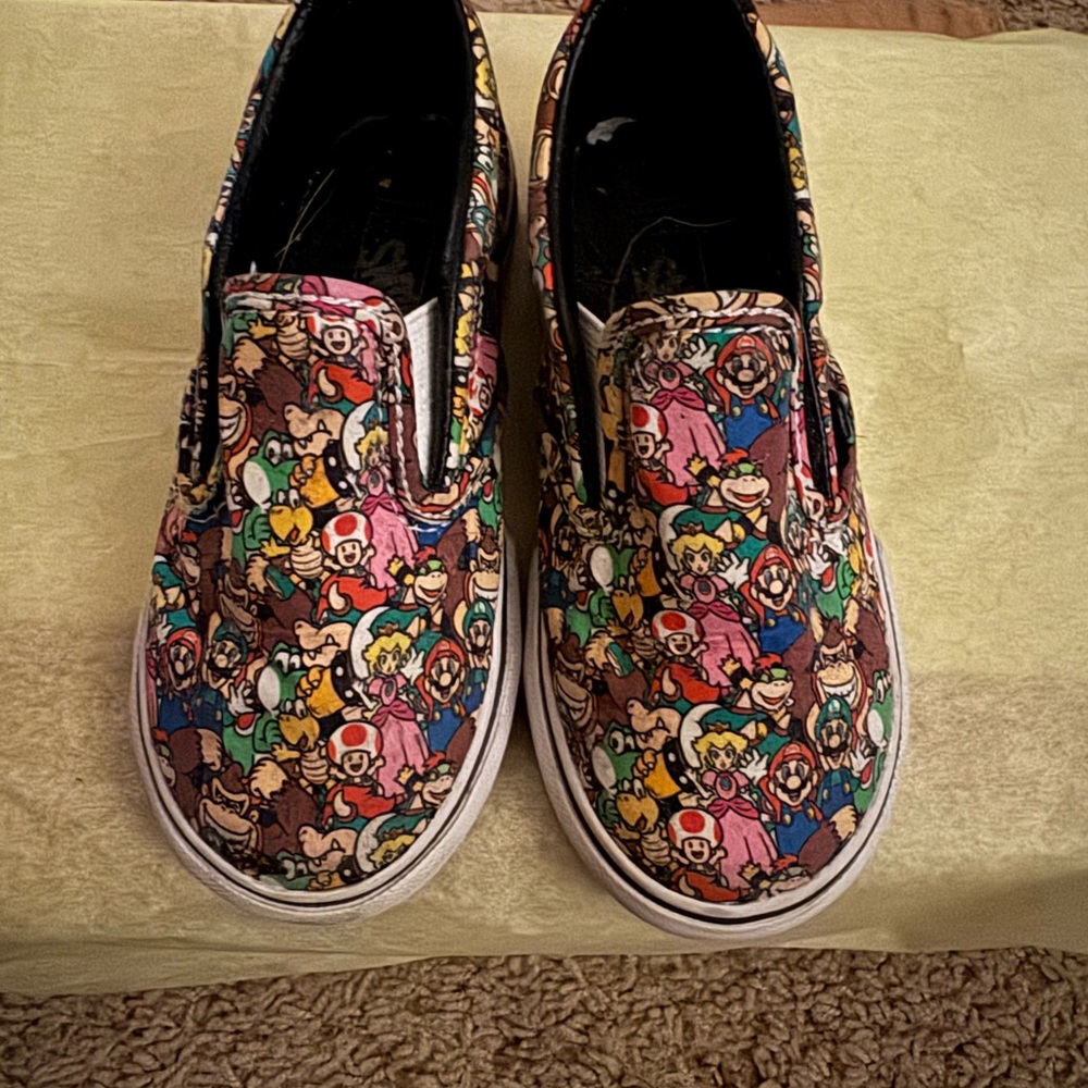 Vans toddler Nintendo collaboration